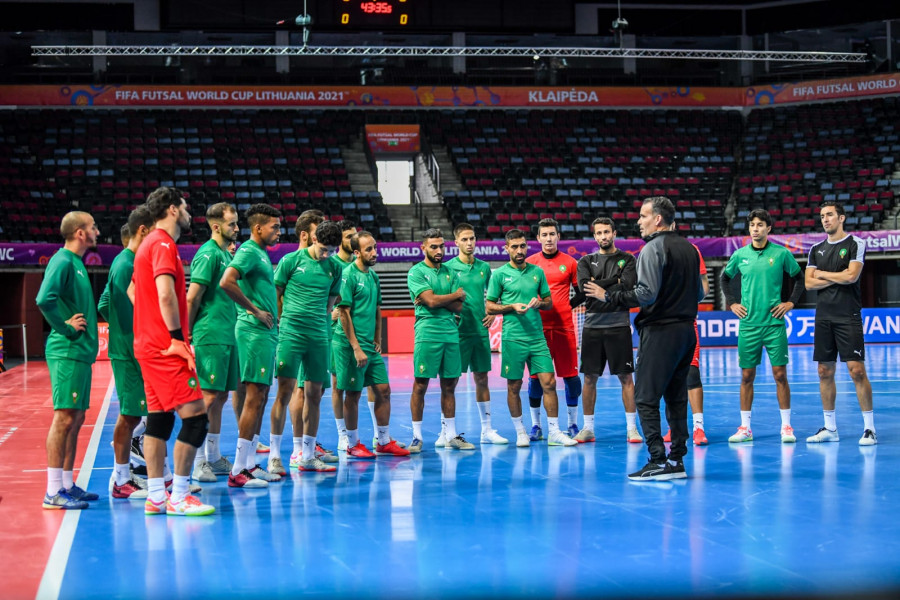 Fustal :Le Maroc s’incline  en 2ème match amical face au Brésil à Laâyoune