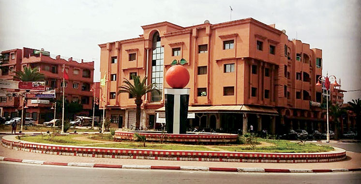Une vue sur la ville de Berkane.