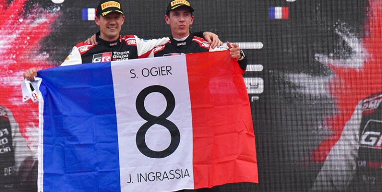 Rallye : Le Français Sébastien Ogier remporte son huitième titre mondial
