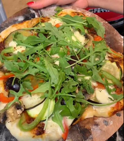 Pizza végétarienne