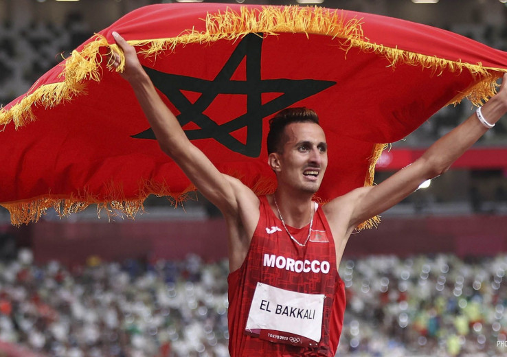 Soufiane El Bakkali, nouveau roi du 3000m steeple.