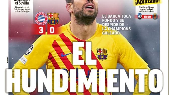 Ligue des champions         Le Barça grand absent des huitièmes