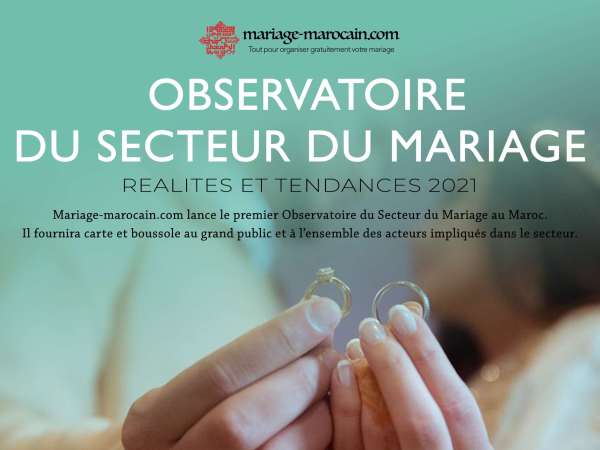 Maroc : lancement du premier observatoire du secteur du mariage