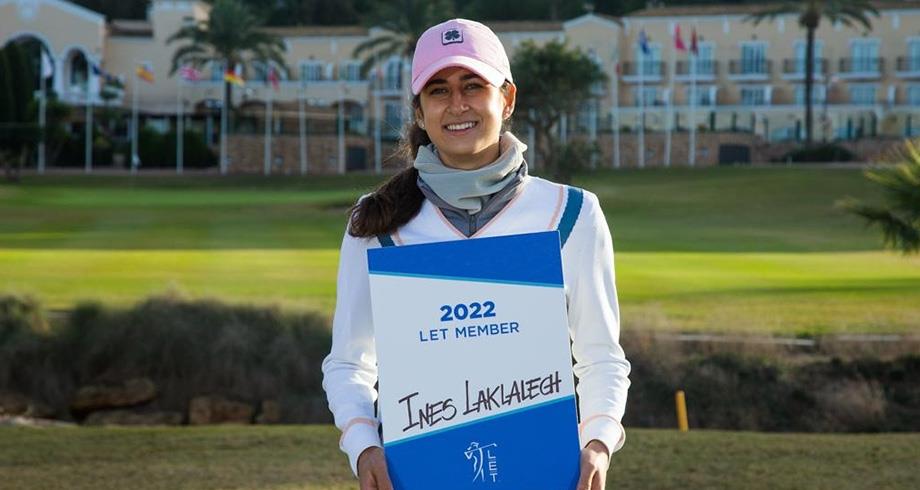 La marocaine Inès Laklalech obtient sa carte d'accès au Ladies European Tour