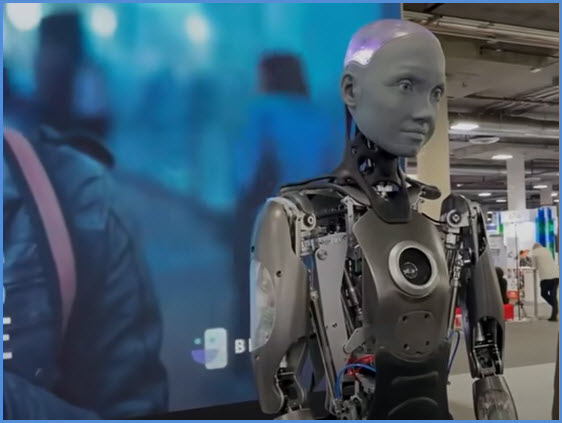 Voici Ameca, le robot humanoïde qui fait sensation au CES22 !