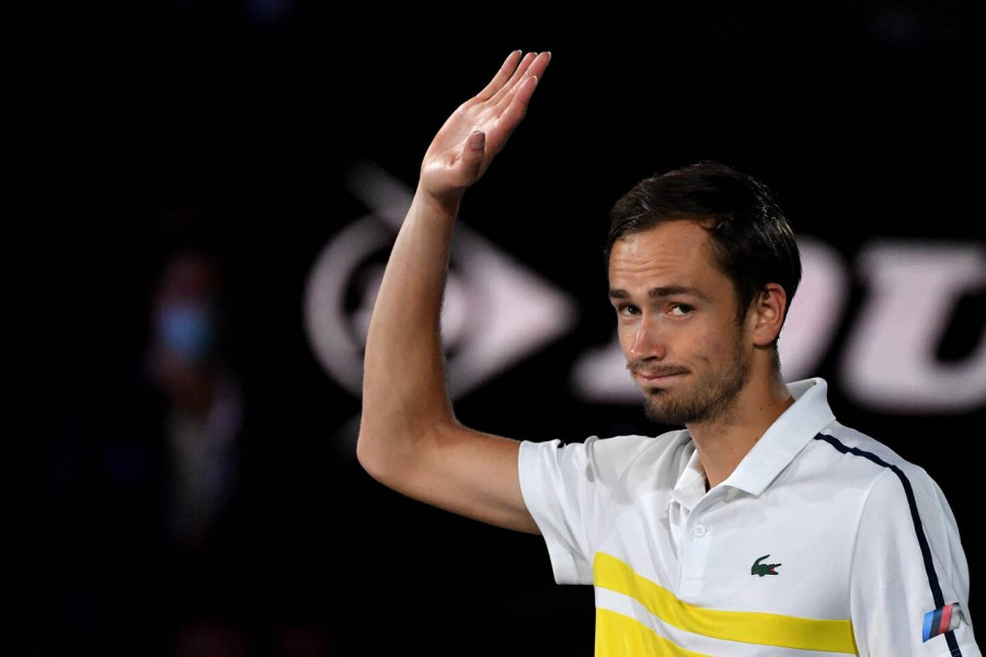 Open d'Australie : Medvedev reçoit 12.000 dollars d'amende