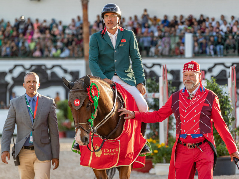 Saut d'obstacles El Ghali Boukaa remporte le Grand Prix SM le Roi Mohammed VI à Tétouan 