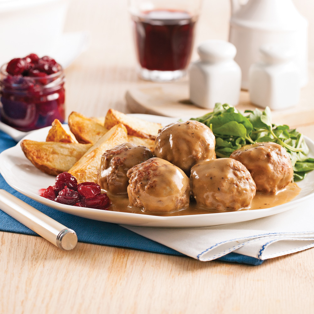 Boulettes de viande à la suédoise