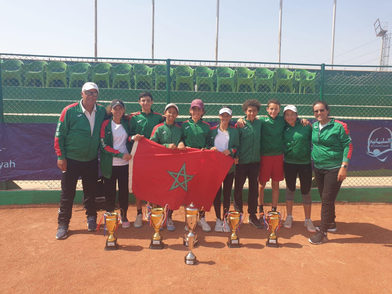 Championnat d'Afrique de tennis U14 :  Le Maroc sacré champion