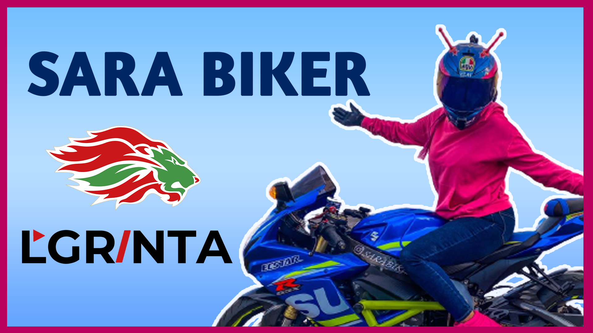 L'Grinta reçoit Sara Biker, la passionnée marocaine de motos !