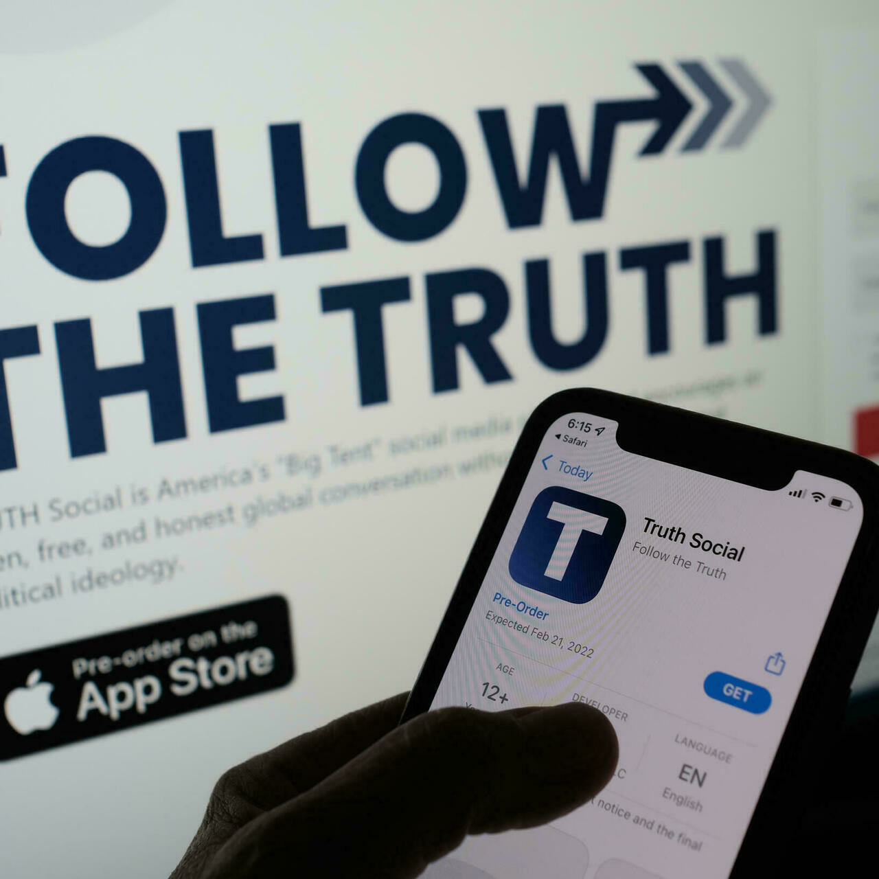 Le réseau social de Donald Trump "Truth Social" fait un flop