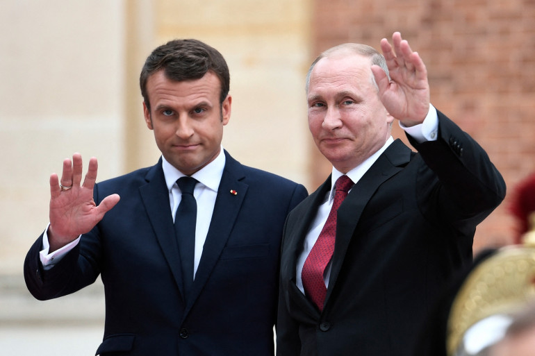Présidentielle 2022 : Vladimir Poutine félicite Emmanuel Macron 