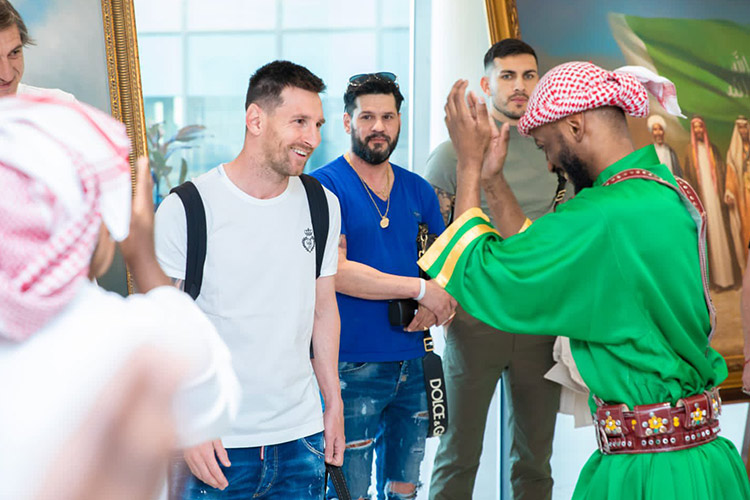 Messi est devenu ambassadeur du tourisme saoudien