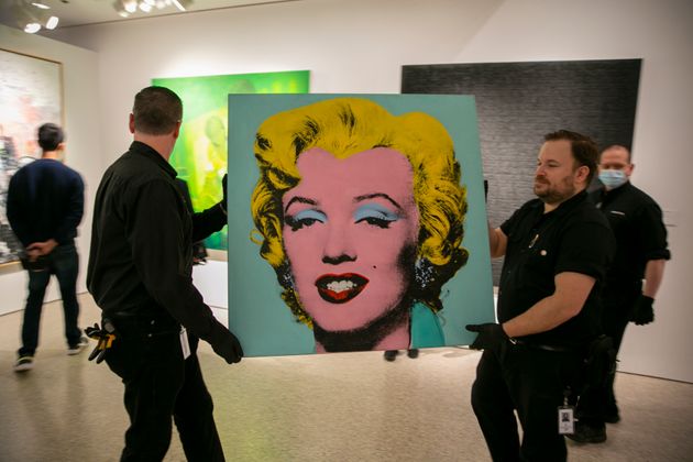 Un portrait de Marilyn Monroe vendu aux enchères 195 millions de dollars