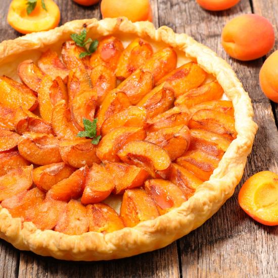 Tarte aux abricots