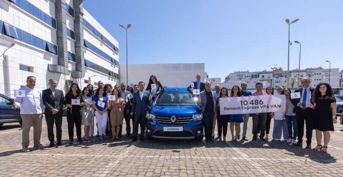 Renault Express : 3ème véhicule le plus vendu sur le marché automobile marocain toutes catégories confondues.