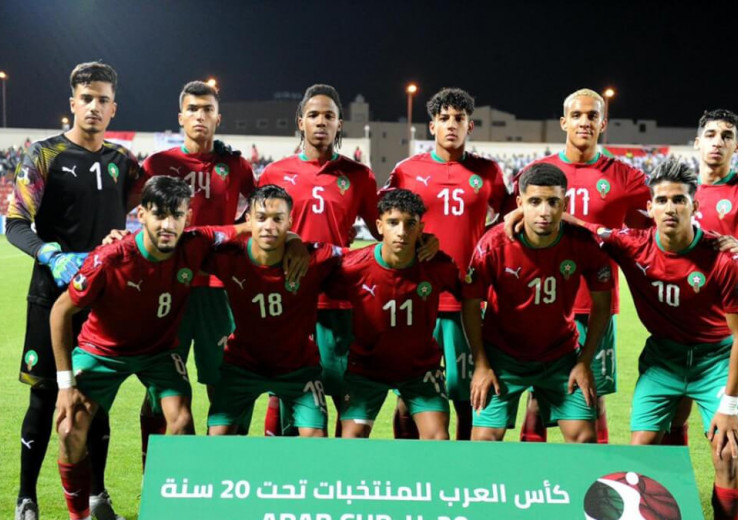 Coupe arabe U20 : Maroc-Egypte, aujourd'hui à 19h