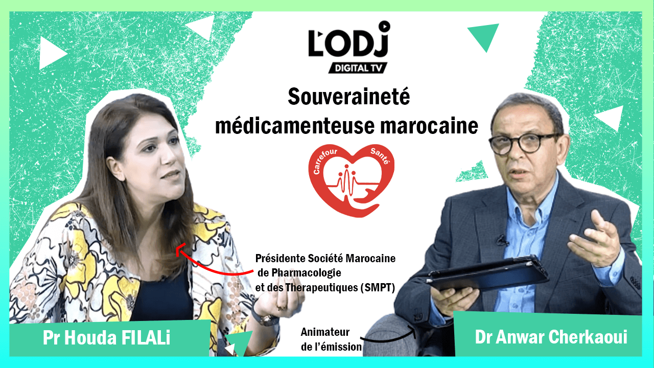 Replay : Carrefour santé reçoit Pr Houda FILALI, la souveraineté médicamenteuse marocaine !