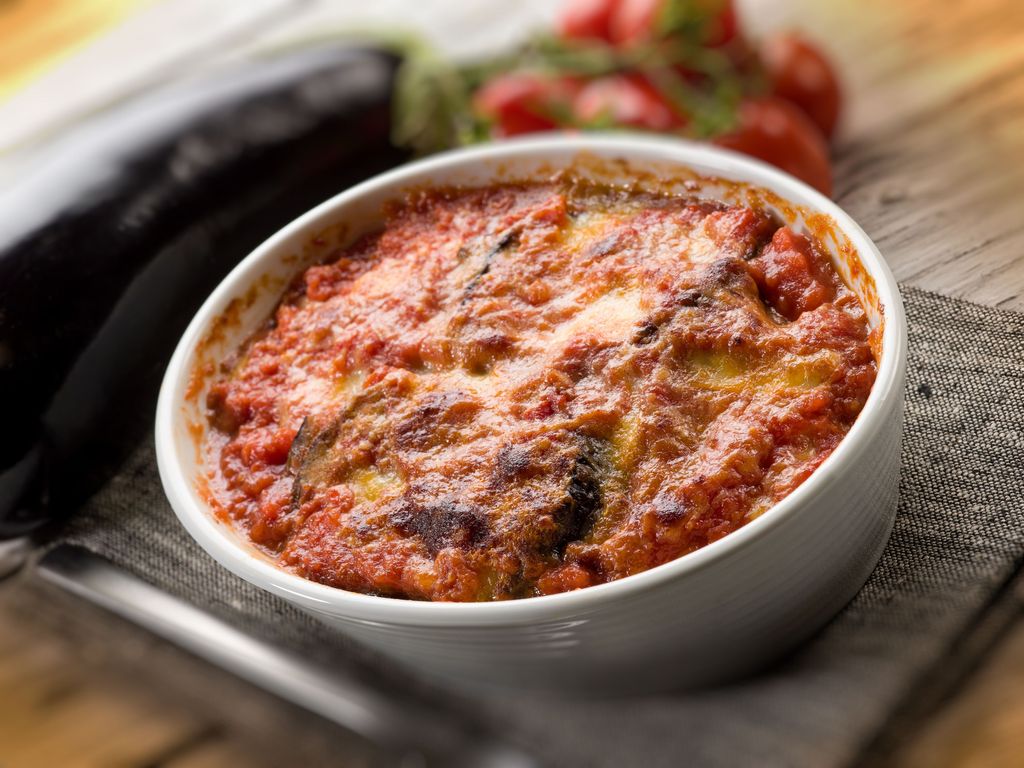 Aubergines à la parmigiana