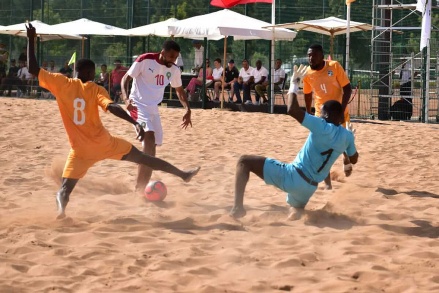 Beach soccer : Le Maroc qualifié pour la CAN 2022