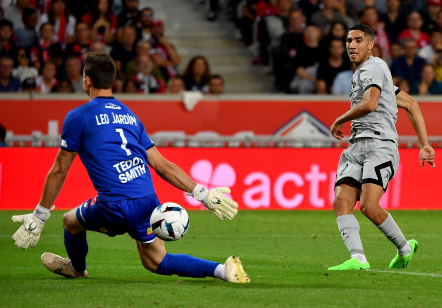 Ligue 1 : Le PSG écrase Lille (7-1)