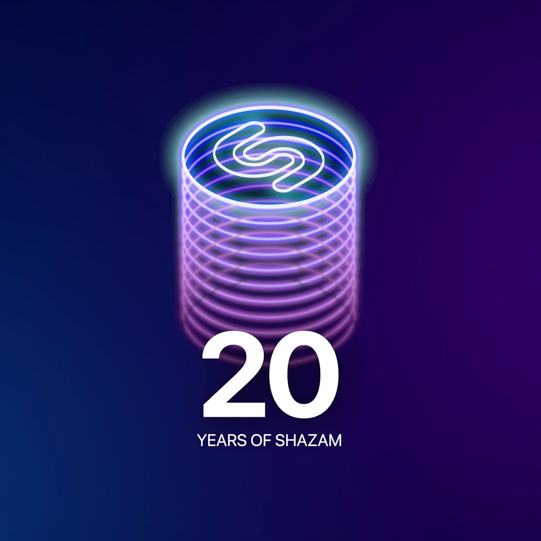 L'application Shazam fête ses 20 ans !