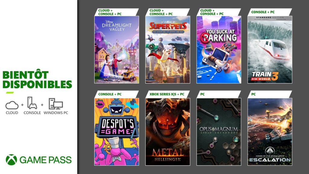 Xbox Game Pass : voici les nouveaux jeux en septembre 2022