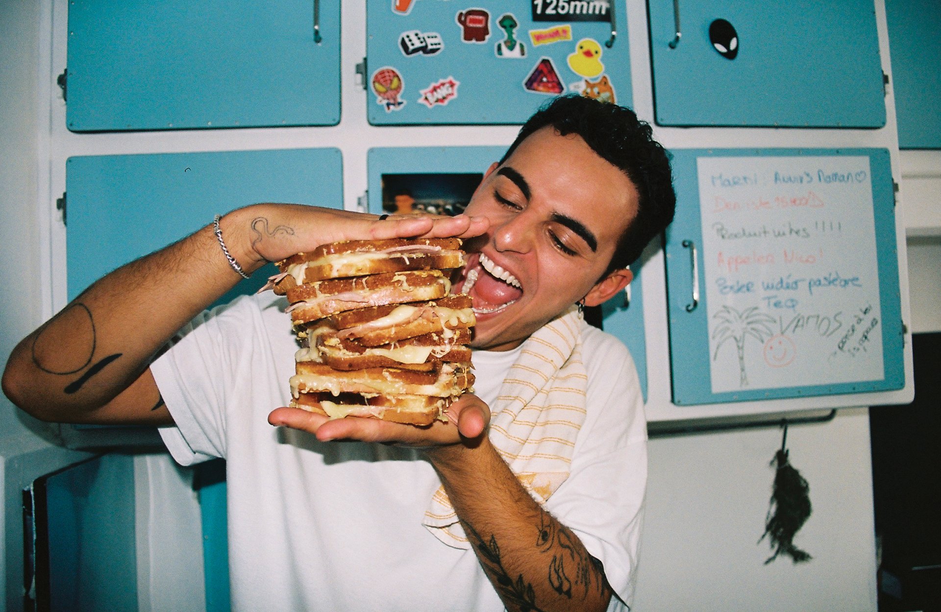 Le "croque-monsieur tower" de Diego Alary