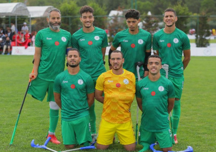 Mondial de foot pour amputés : Le Maroc bat le Brésil