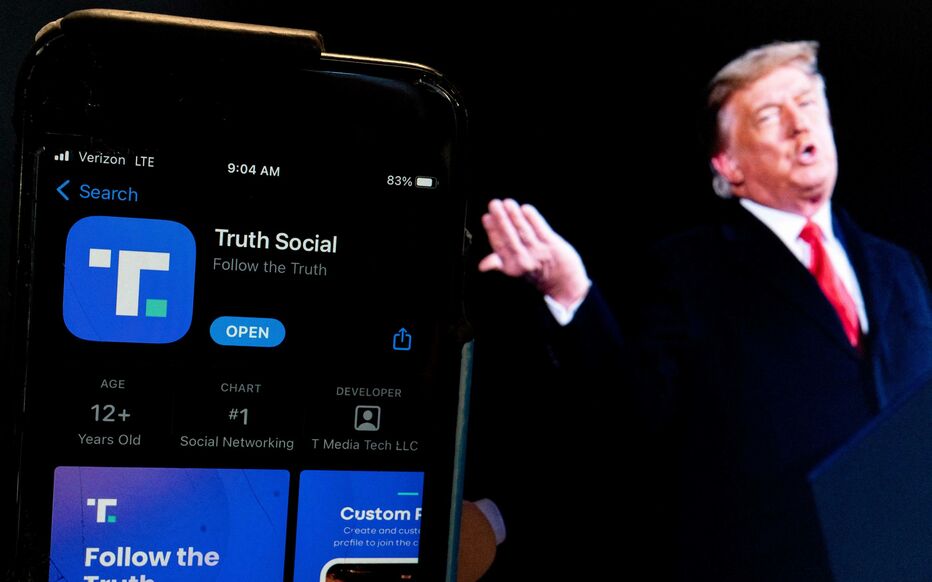 Le réseau social de Donald Trump "Truth Social" approuvé sur le Google Play Store 