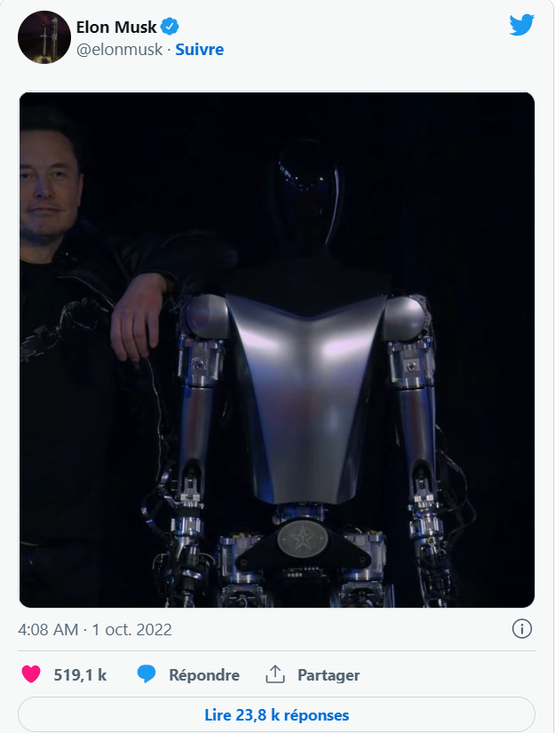 Optimus, le robot humanoïde de Tesla, va-t-il « transformer la civilisation » ?