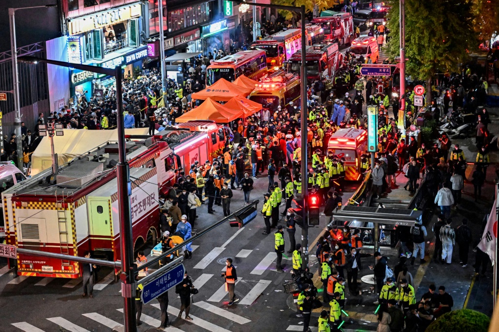 150 morts dans une bousculade lors d’une fête d’Halloween à Séoul