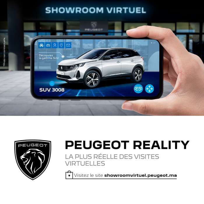 Peugeot lance son showroom virtuel, innovant et pratique