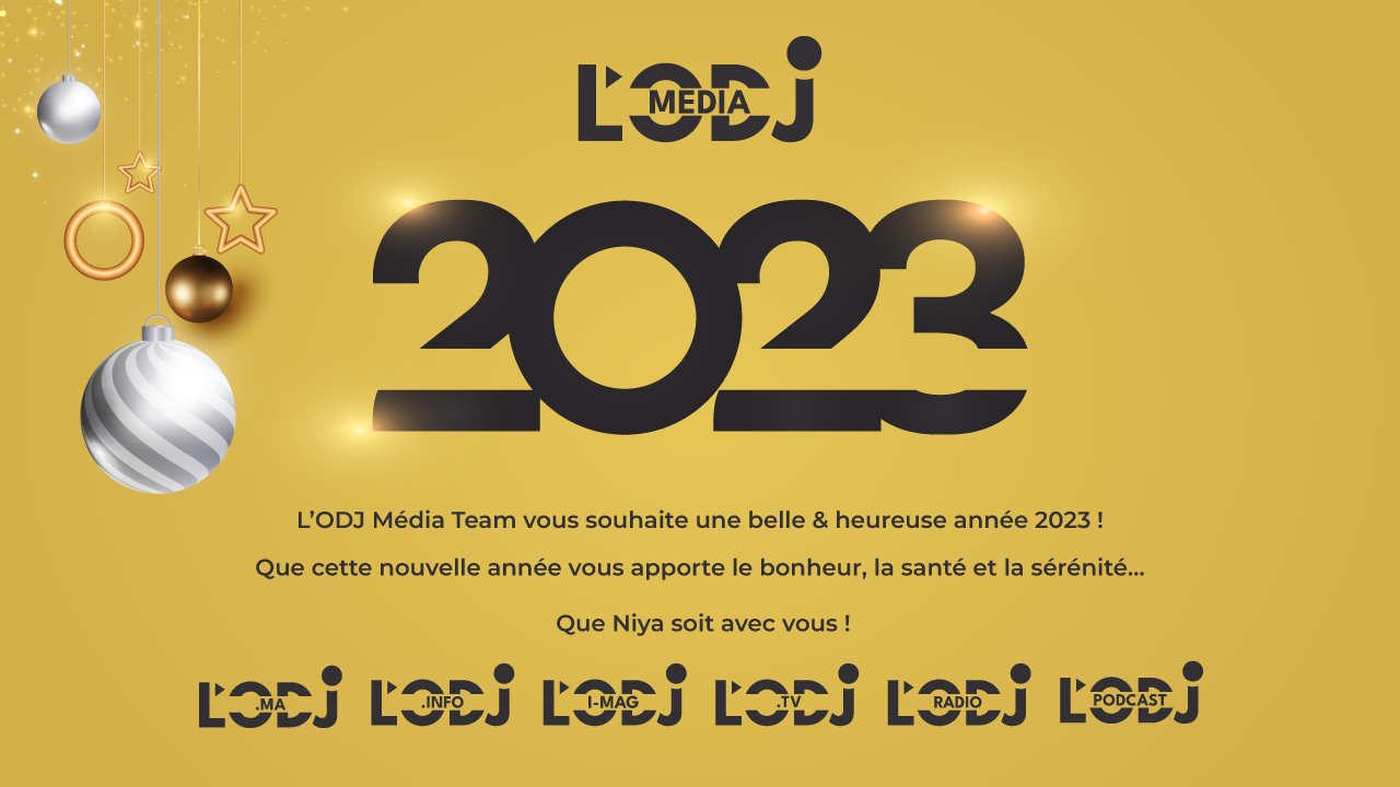 L’ODJ Média Team vous souhaite une belle & heureuse année 2023 !