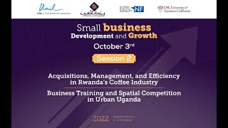 Small business Development and Growth - October 3rd - Session 2