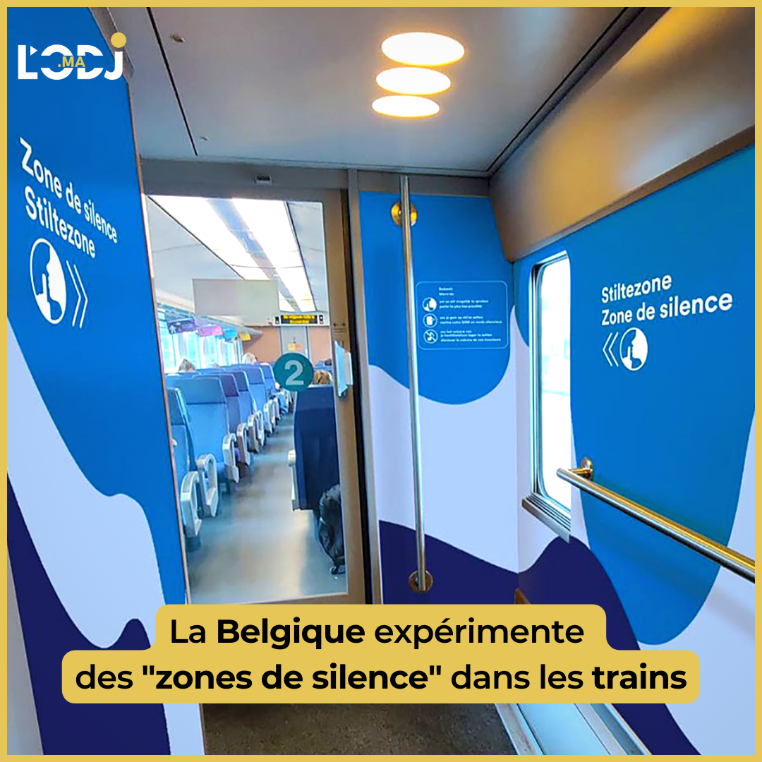 La Belgique expérimente des "zones de silence" dans les trains