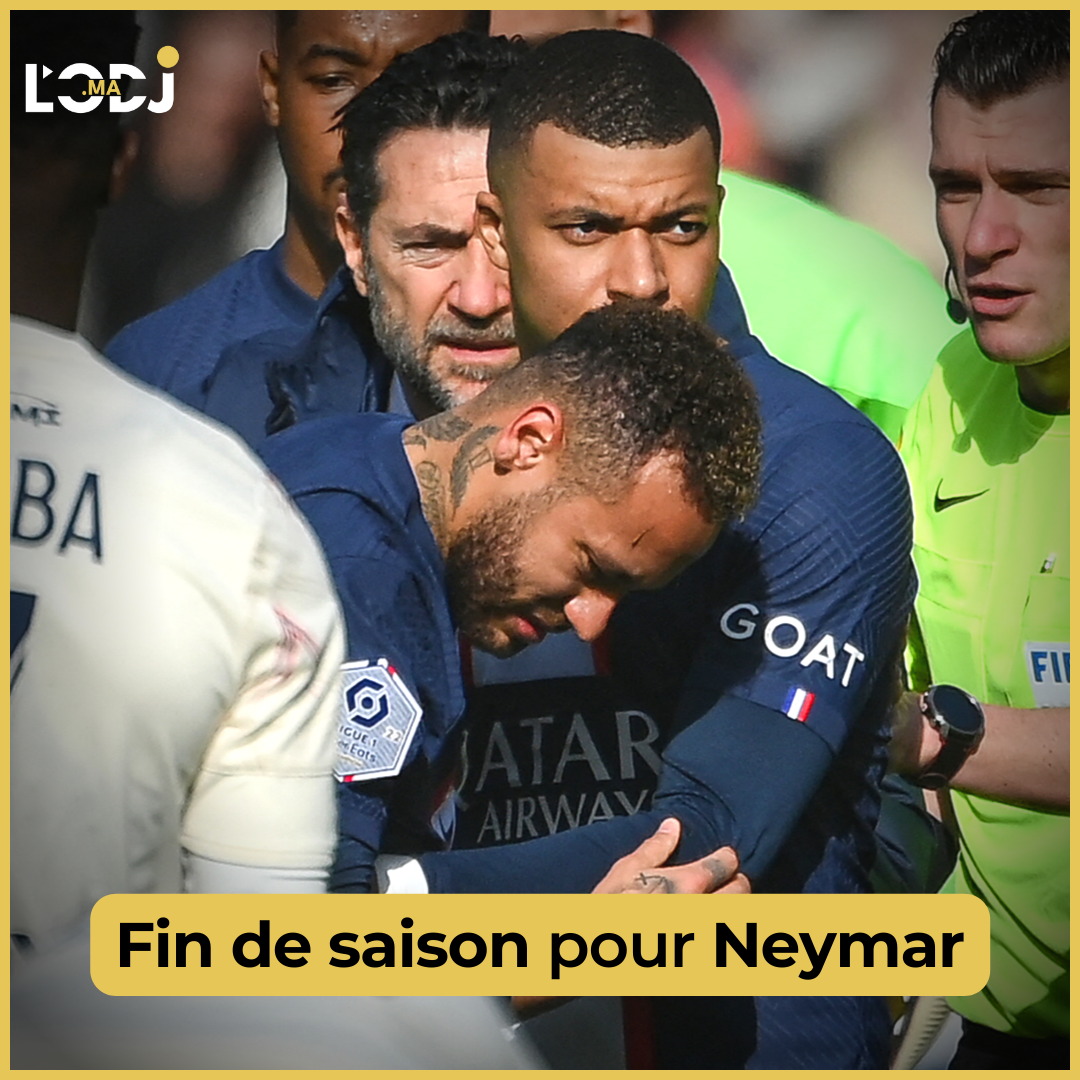 Fin de saison pour Neymar