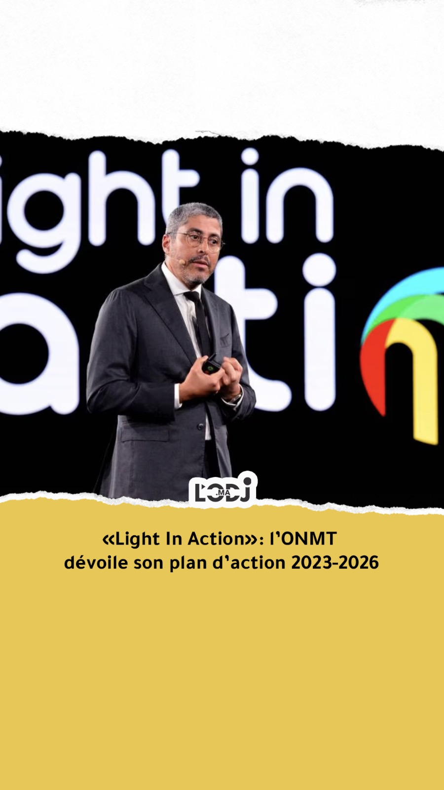 «Light In Action»: l’ONMT dévoile son plan d’action 2023-2026