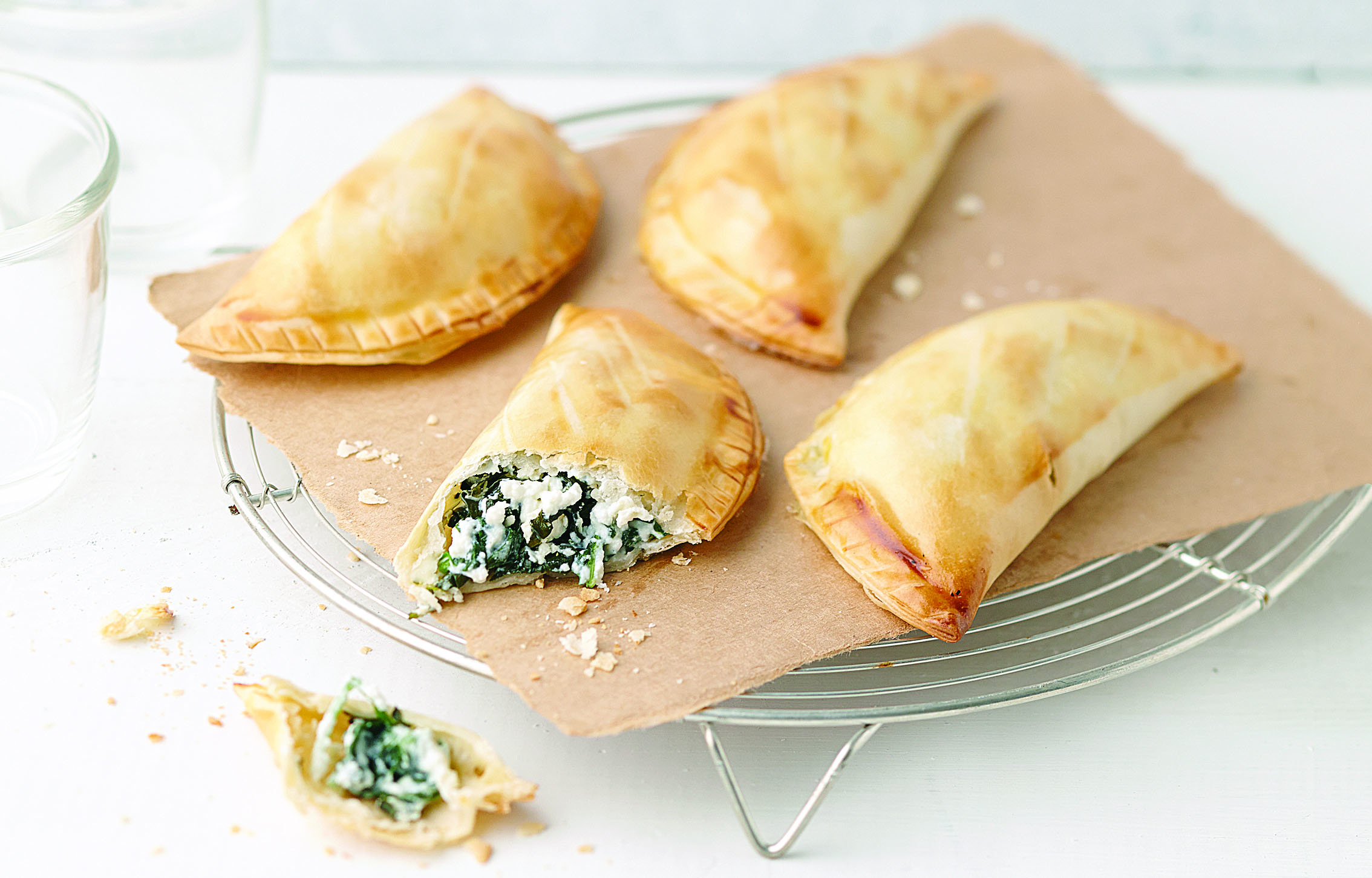 Chaussons aux épinards