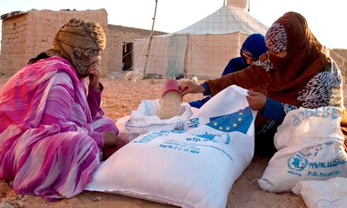 Le « polisario » détourne encore et toujours les aides humanitaires destinées aux camps de Tindouf