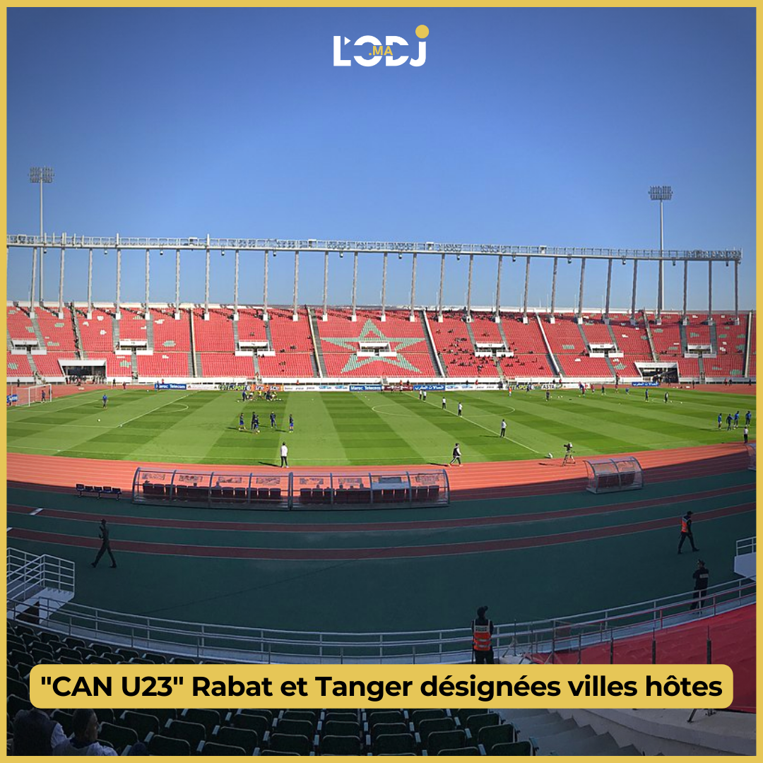 CAN U23: Rabat et Tanger désignées villes hôtes