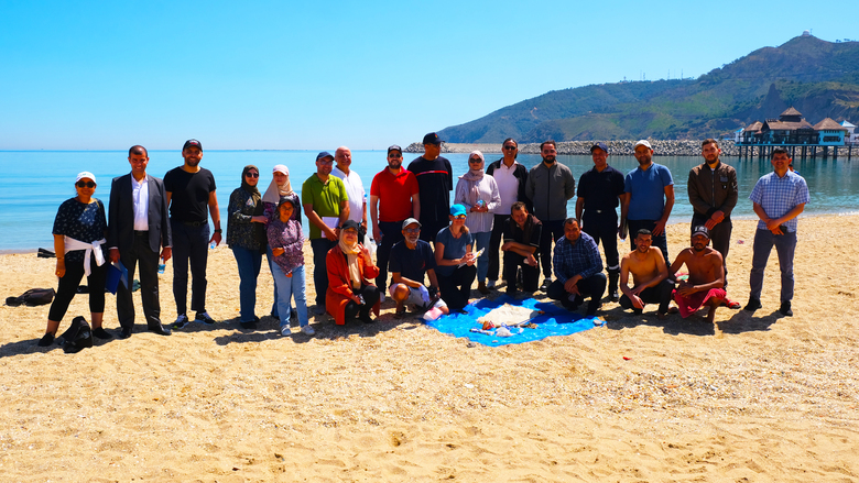 WES soutient la lutte du Maroc contre les déchets marins par des actions de surveillance intégrées à Tétouan