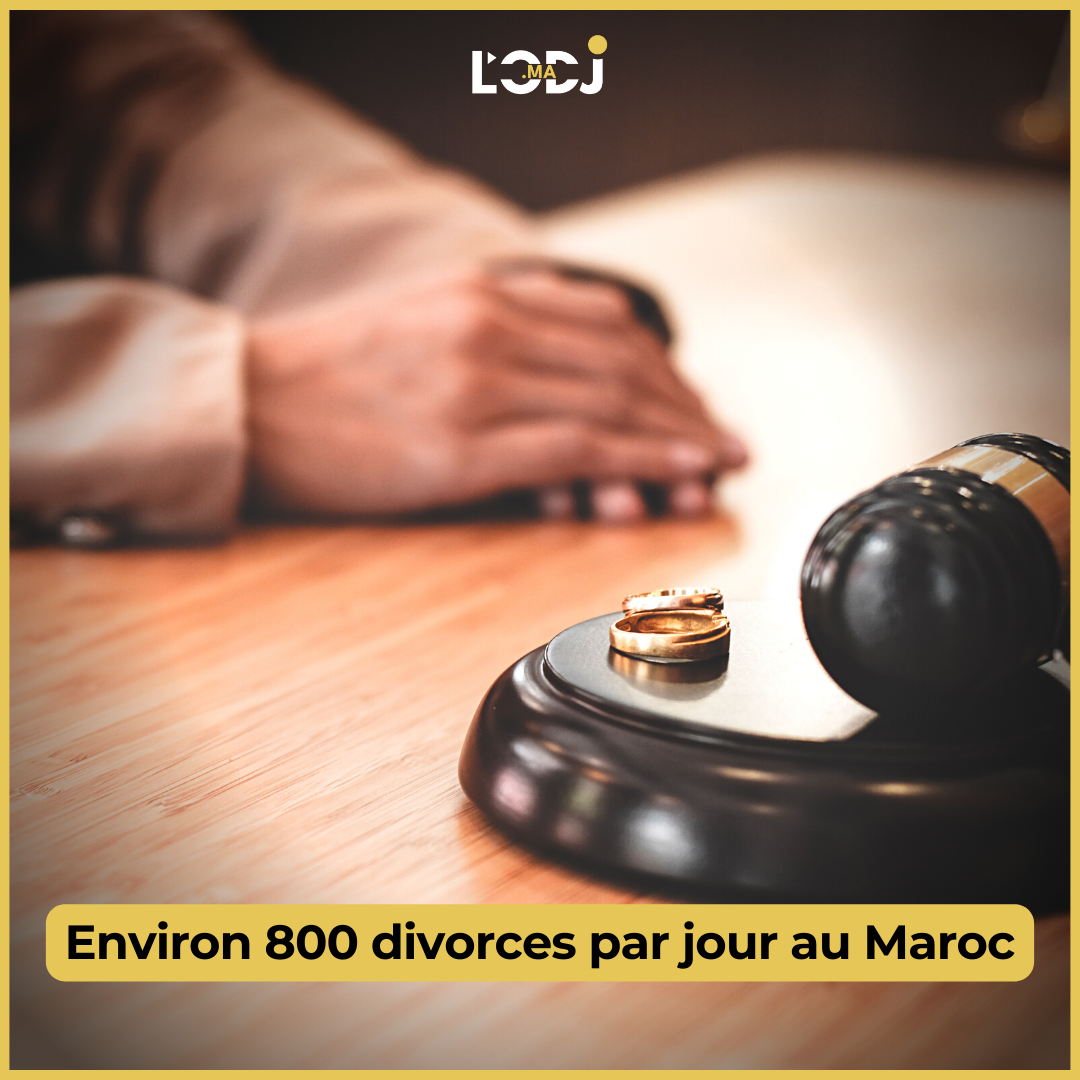 Environ 800 divorces par jour au Maroc