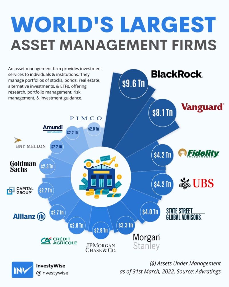 ​BlackRock et Vanguard : Les Géants de la Gestion d'Actifs qui façonnent les Marchés Financiers mondiaux