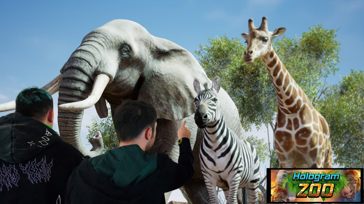 Australie : Inauguration du tout premier zoo au monde mettant en scène des animaux en hologrammes