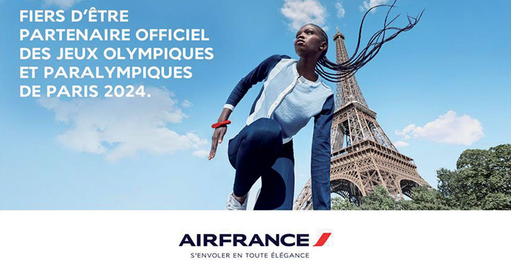 33èmes Olympiades : Air France désignée partenaire officiel des Jeux Olympiques et Paralympiques