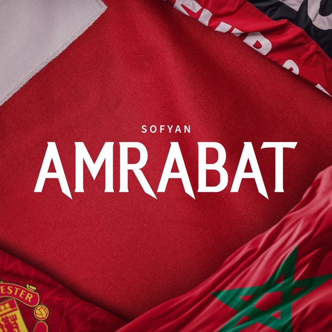 Amrabat  finalement prêté à Manchester United