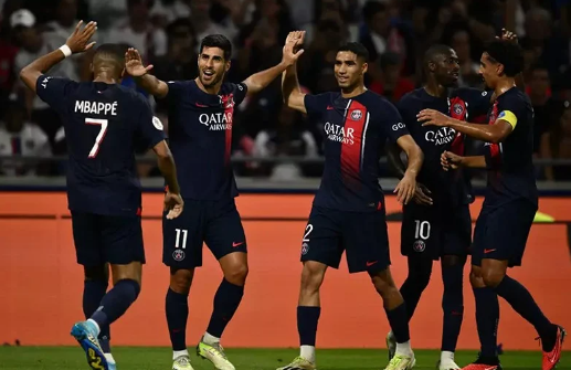 Ligue 1 : Achraf Hakimi contribue à la large victoire du PSG contre Lyon