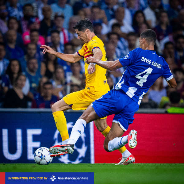 Lewandowski  :  entorse à la cheville