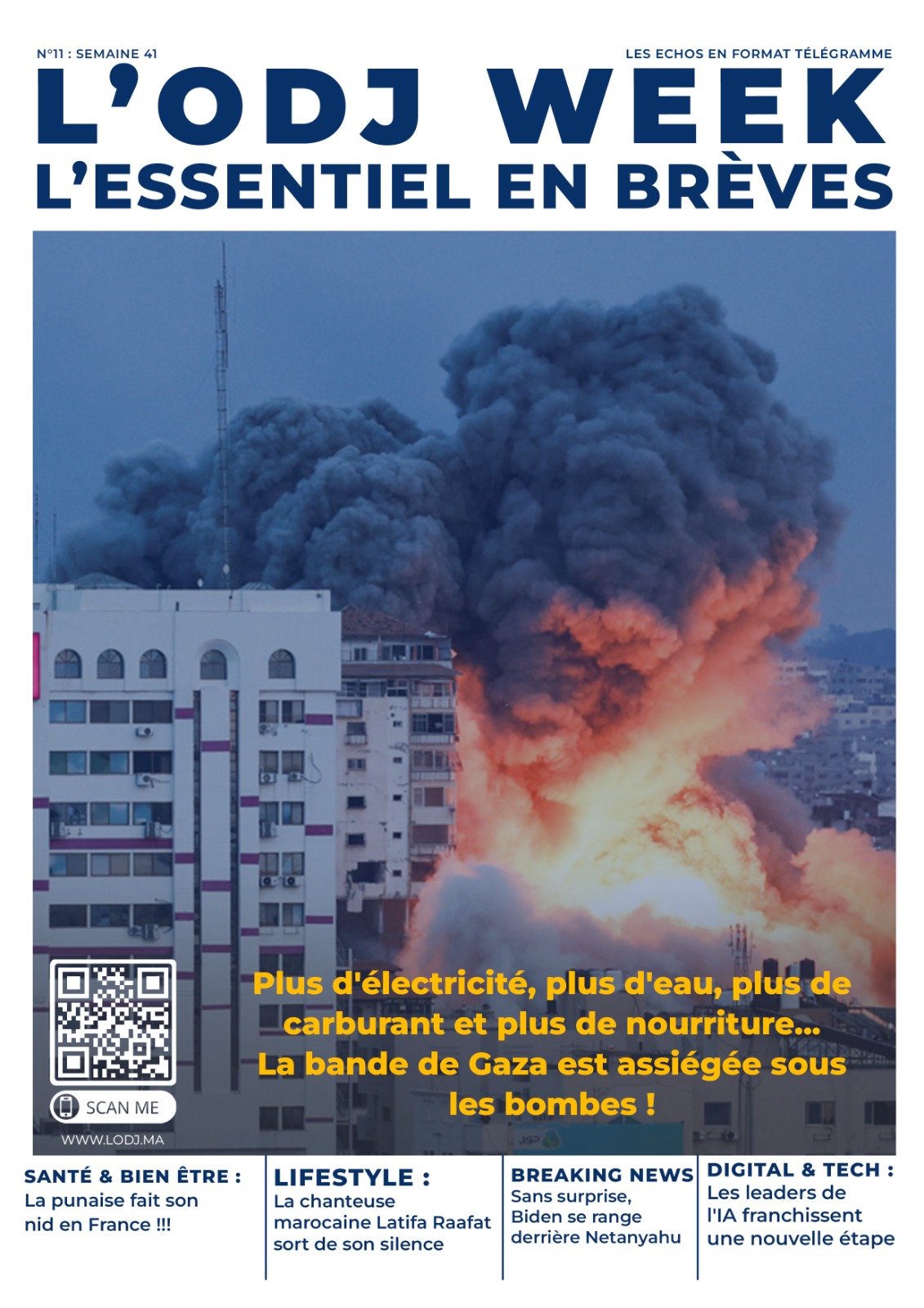 Parution de L'ODJ Week 11 de L'ODJ Média